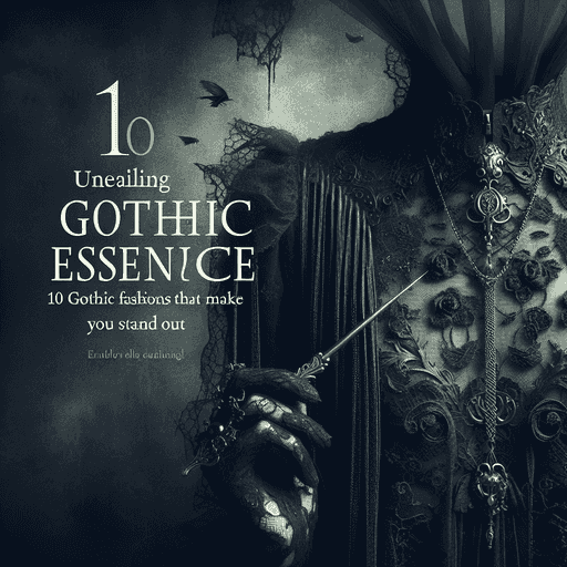 Mengungkap Esensi Gothic: 10 Fashion Gothic yang Membuat Anda Tampil Memukau
