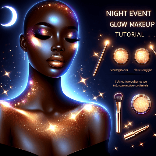 Tutorial Glow Makeup untuk Acara Malam yang Memukau